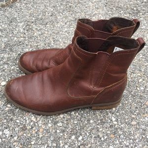Timberland Brown Leather Chelsea Boots | 7.5